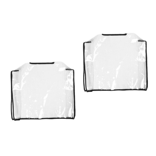 2Ud Impermeable Para Bolso Transparente Eva Y Portátil 2