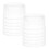 24Ud Tapas Protectores Reutilizables Para Vasos De Cóctel Transparente 1