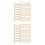 144Ud De Madera Mini Beige Para Casa De Muñecas Y Decoración 4