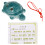 2Ensembles Ocarinas Tortue Vert , Instrument Pratique Avec Cordon 9