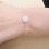 2Ud Charm Plateada Con Copo De Para Cena, Baile O Picnic 5