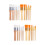 24Pièces Pinceaux Portables Bois Nylon Pour Maison 6