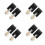 8Pièces Bouchons Rubber Randonnée Bâtons Nylon Noir Usage Polyvalent 9