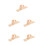 10Pièces Bois Pour Hamster Pont Escalier Jeu 10