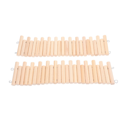 10Pièces Bois Pour Hamster Pont Escalier Jeu 1