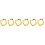 3Paires Sangles Nylon Pour Jeu D'équipe Entraînement 3