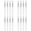 16Pièces Brosse À Silicone Transparentes Pour Précis 4