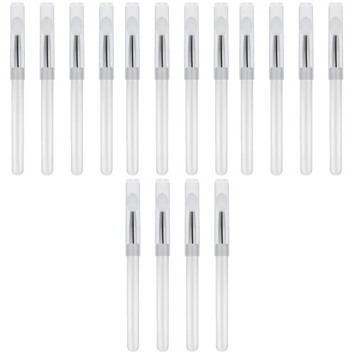 16Pièces Brosse À Silicone Transparentes Pour Précis 1