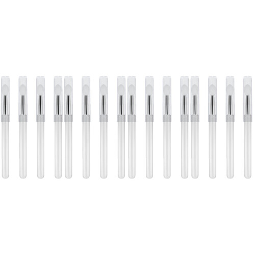 16Pièces Brosse À Silicone Transparentes Pour Précis 2