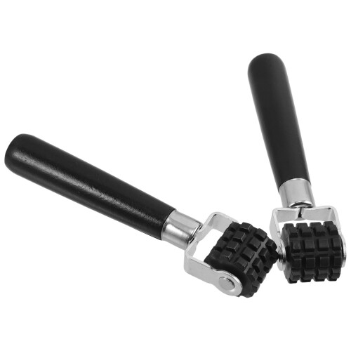8Pièces Rouleaux Main Pour Traitement Acoustique Noir Durable 2