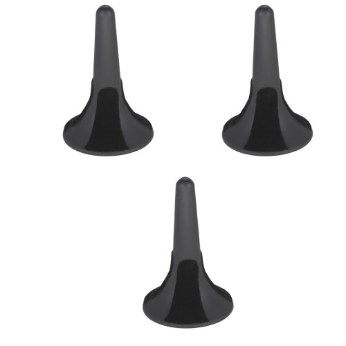 3Pièces -Trompette Noir Tripode Détachable Pour Instrument À Vent 2