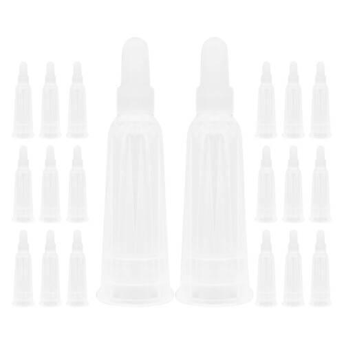 100Pièces Mini Ouvre Ampoule Transparent Facile À Utiliser Laboratoire 2