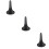 3Pièces -Trompette Noir Tripode Détachable Pour Instrument À Vent 8