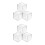 6Pièces Supports D'affichage Baseball Transparente En Stable 8
