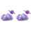 2Pièces Jupe Tulle Violet Protection Douceur Bébé 3