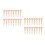 100Ensembles Pinces Bois Naturel Pour Poupées - Support Base Compact 7