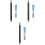 3Ensembles Crayons Automatiques En Métal Pour Et Ecole 5