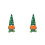 2Pièces Figurines Gnome Tomte Vert En Peluche Pour Décor Saint Patrick 4
