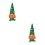 2Pièces Figurines Gnome Tomte Vert En Peluche Pour Décor Saint Patrick 7