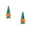2Pièces Figurines Gnome Tomte Vert En Peluche Pour Décor Saint Patrick 8