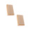 2Pièces Nylon Pour Glisse Bois Nettoyage Facile 5