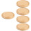 5Pièces Bois De Pin Kaki 8