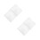 200Pièces Support Empilable En PP Pour Lames De Microscope À 8