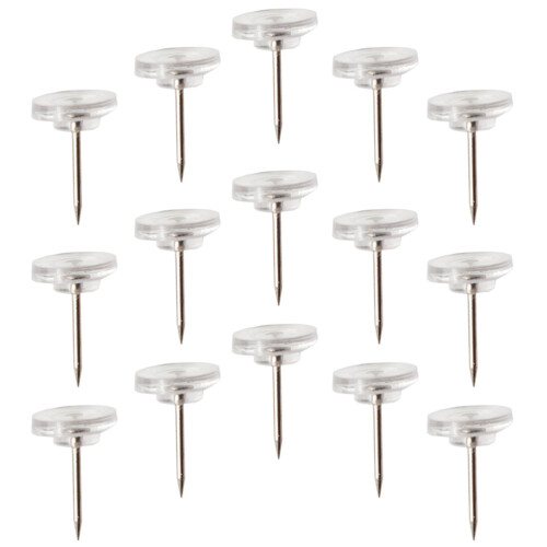 1000Pièces Punaises Claires Pour Mur Et Tableau 2