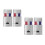4Pièces Stick Huile Bleu 8