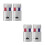 4Pièces Stick Huile Bleu 5