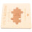 4Ensembles Cartes Commémoratives En Bois Beige Pour D'animal 2