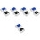 10Ensembles Étuis Compact Lentilles Durable Usage 5