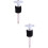 2Pièces Support Cymbal Noir Vis En Fer Pour Batterie 7