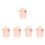 5Pièces Boîte Rose Pour Snacks Bébé, Stockage Portable 6