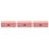 3Pcs Slim Pink Eyeglasses Storage Case Double Layer Fabric 6