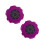 2Pièces D'exercice Torsion Taille Violet Matériel PP Durable 4