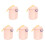 5Pièces Boîte Rose Pour Snacks Bébé, Stockage Portable 3