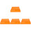 4Pièces Présentoir Forets Orange Flexible Simple À Utiliser 2