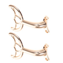 6Pcs Zinc Alloy Ceiling Fan Arms Brackets Gold Fan Parts