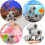 4Pièces Abri Résine Aquarium Durable 6