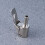 3Pièces Colliers De En Laiton 6Mm Argent Durable Et 8