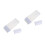 2Pcs Hair Removal Wax Bottles White Sturdy Abs+pp Storage Containers 6