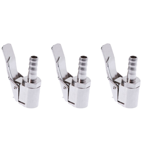 3Pièces Colliers De En Laiton 6Mm Argent Durable Et 2