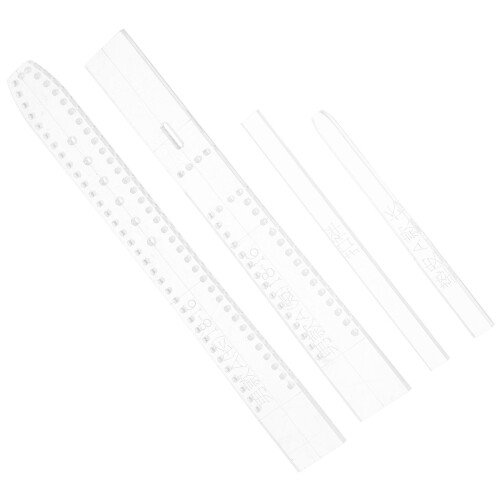 4Pièces Modèles Transparent Bracelet Montre DIY Durable 3Mm 1