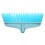 3Pcs Refill Broom Heads Sky-Blue Plastic for Desktop and Floor Use 3