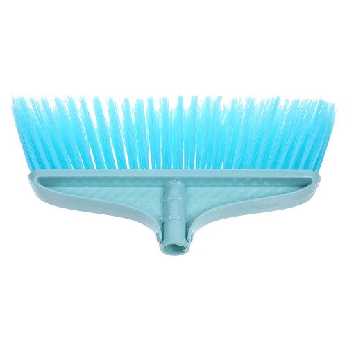 3Pcs Refill Broom Heads Sky-Blue Plastic for Desktop and Floor Use 2