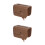2Pièces Couvre-Robinet Silicone Bébé Bain Café 4