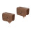 2Pièces Couvre-Robinet Silicone Bébé Bain Café 6