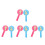 8Pièces Panneaux Feedback Élèves Thumbs Up/down Mousse 5