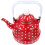 2Pcs Red Enamel Tea Kettle Vintage Portable Water Heating Pot 1